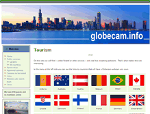 Tablet Screenshot of globecam.info